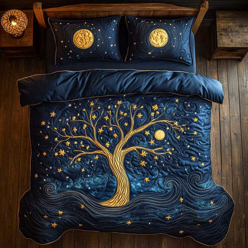 Starry Tree Of Life WP3112022CL Duvet Cover Set