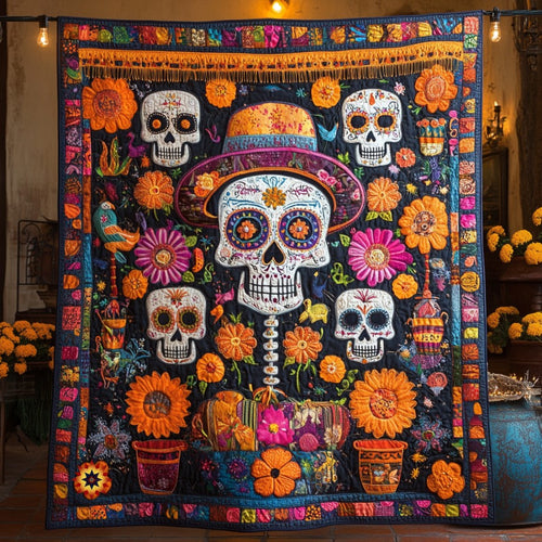 Día de Muertos WU0111002CL Quilt