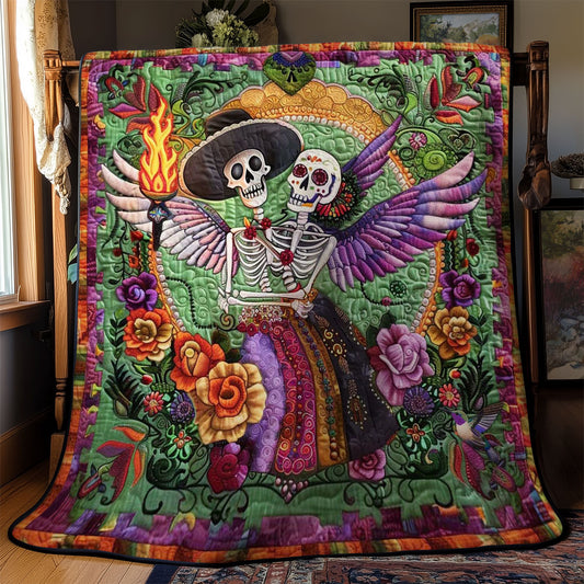 Skeleton’s Winged Escape WN2110043CL Quilt