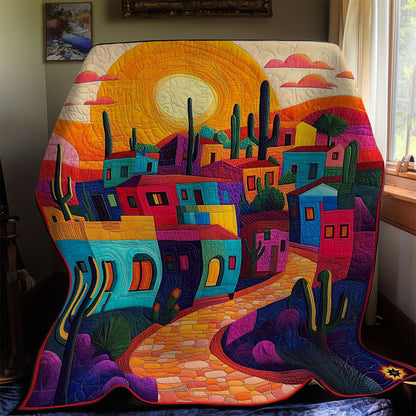 Sunset City WY1511022CL Quilt