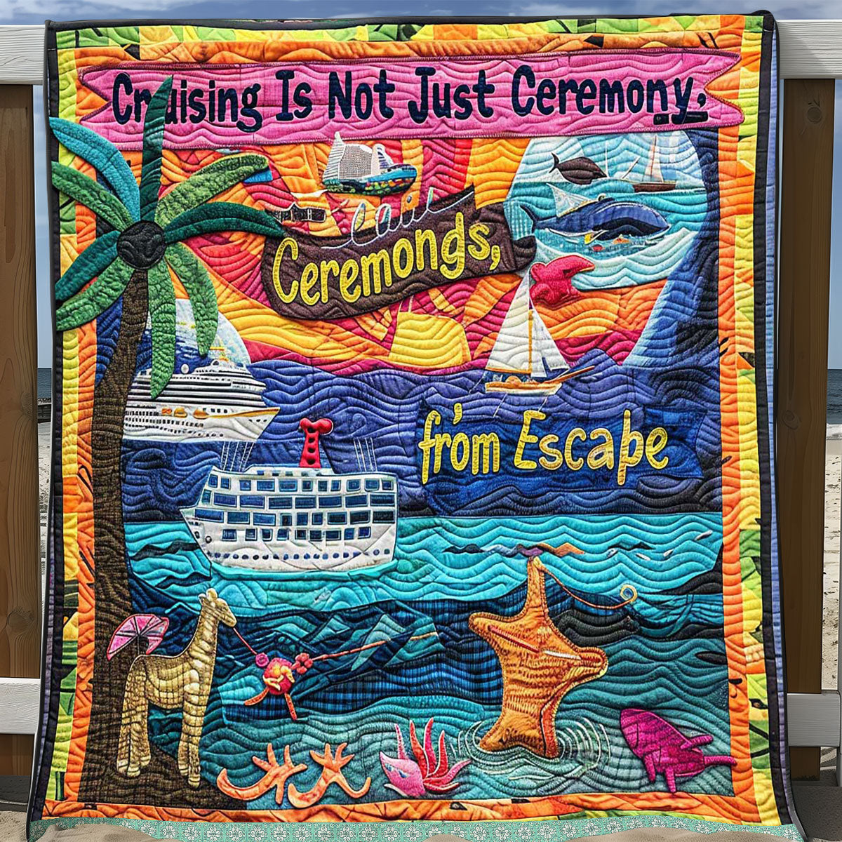 Dreaming Cruise WP0509013CL Quilt