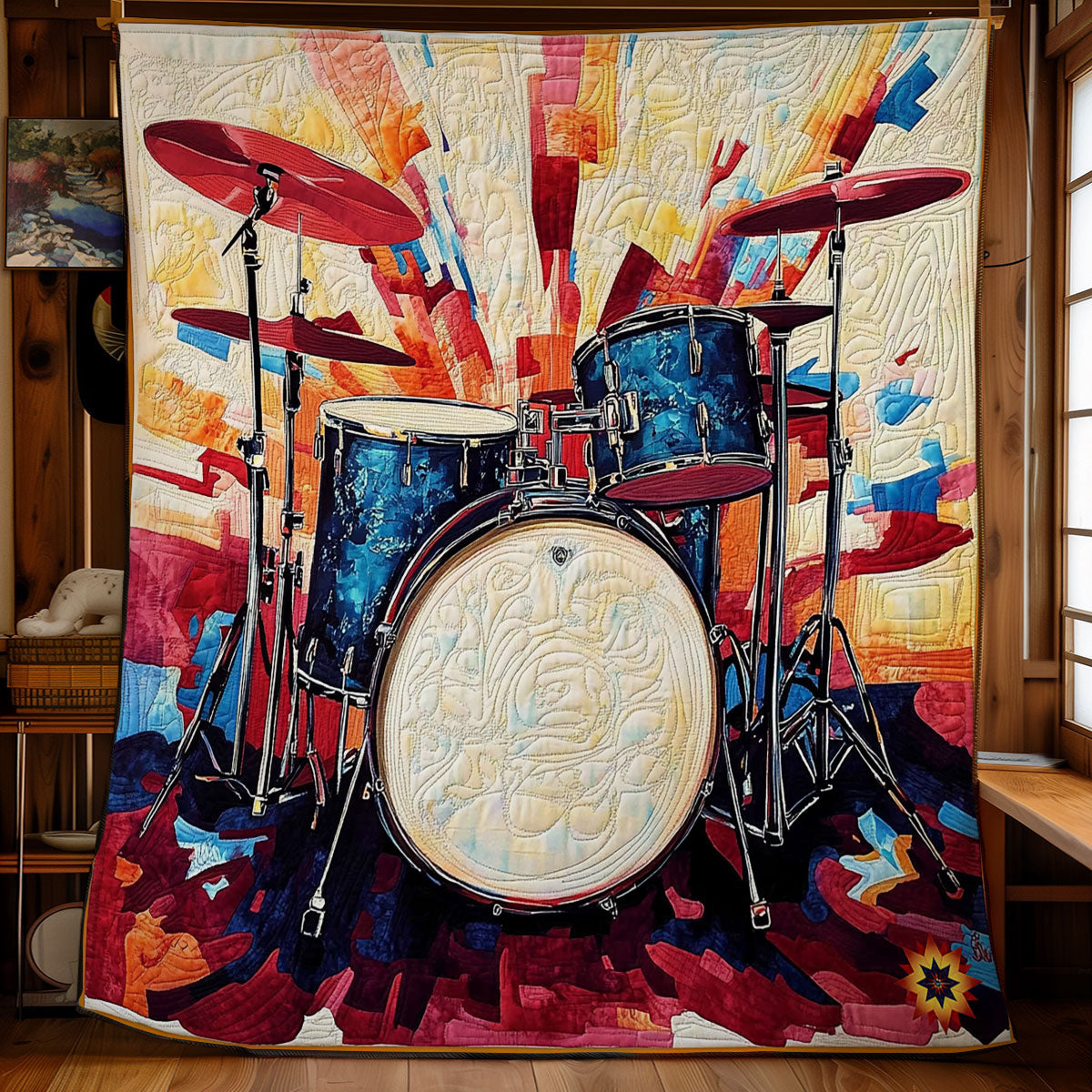 Drum WY0212043CL Quilt