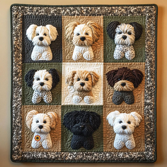 Vintage Havanese WJ2311027CL Quilt