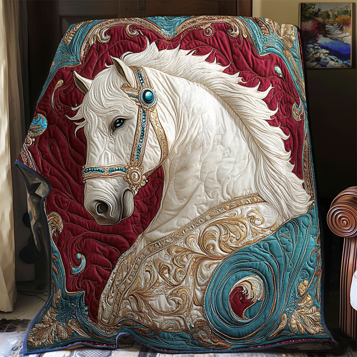 Majestic Horse WX3012026CL Quilt