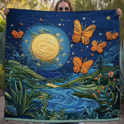 Butterfly Night WJ2211004CL Quilt