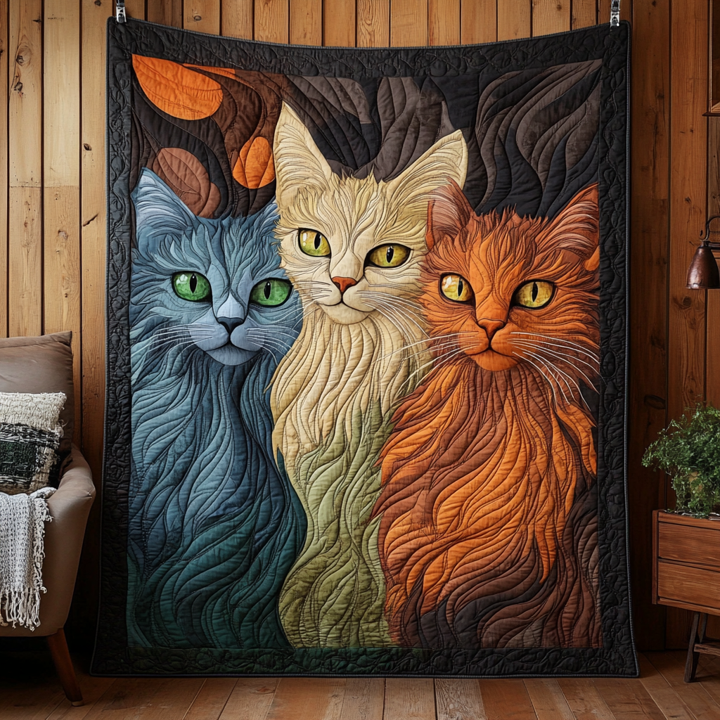 Feline Bliss CP0605034CL Quilt