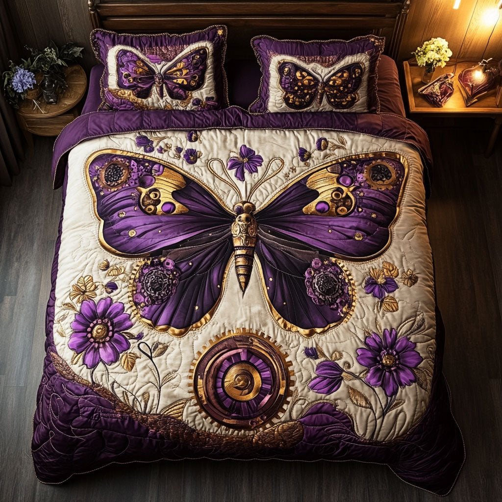 Butterfly Clock WX0701058CL Duvet Cover Set