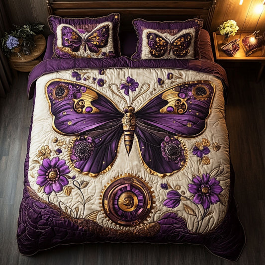 Butterfly Clock WX0701058CL Duvet Cover Set