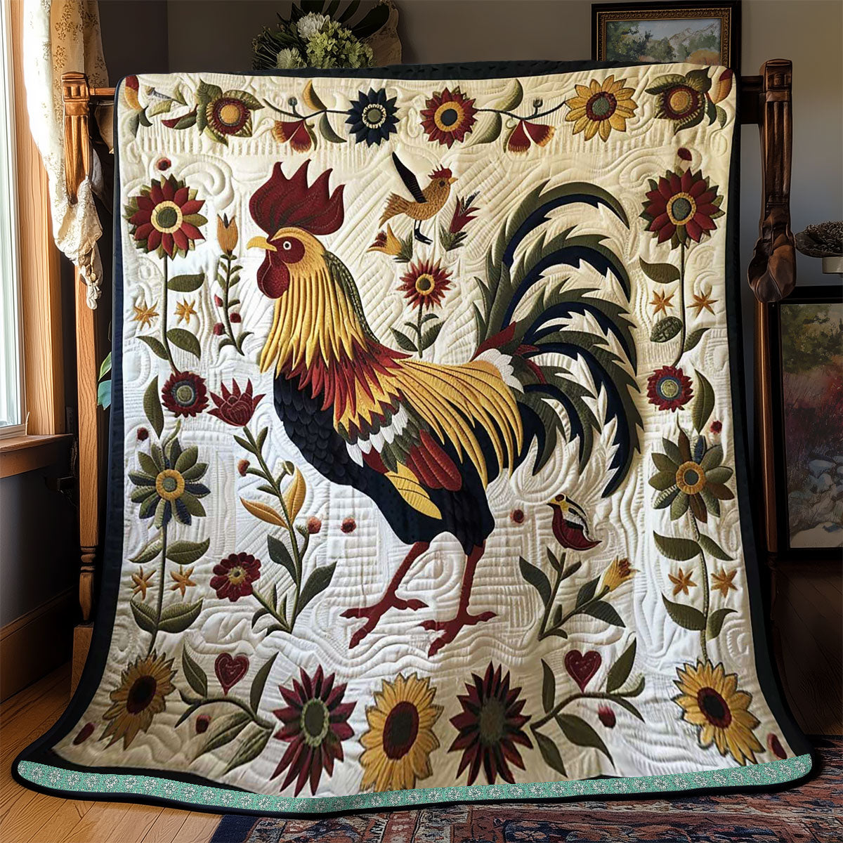 Chicken WJ1209002CL Quilt