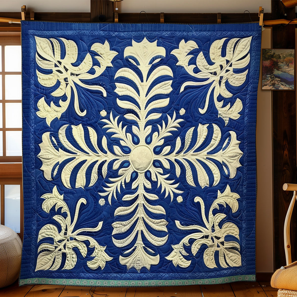 Hawaiian Paradise Palms WN1209083CL Quilt