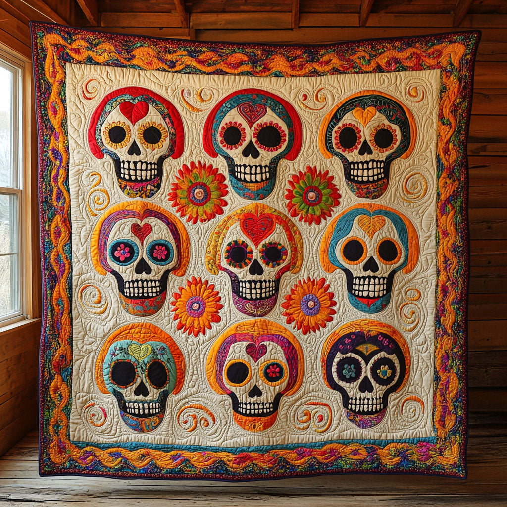 Festival Of Faces CP0508034CL Quilt