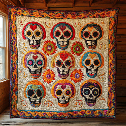 Festival Of Faces CP0508034CL Quilt
