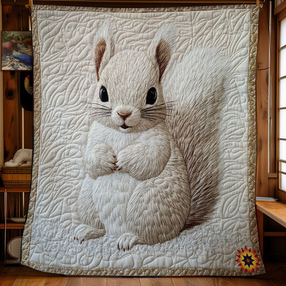 White Squirrel WY2011039CL Quilt