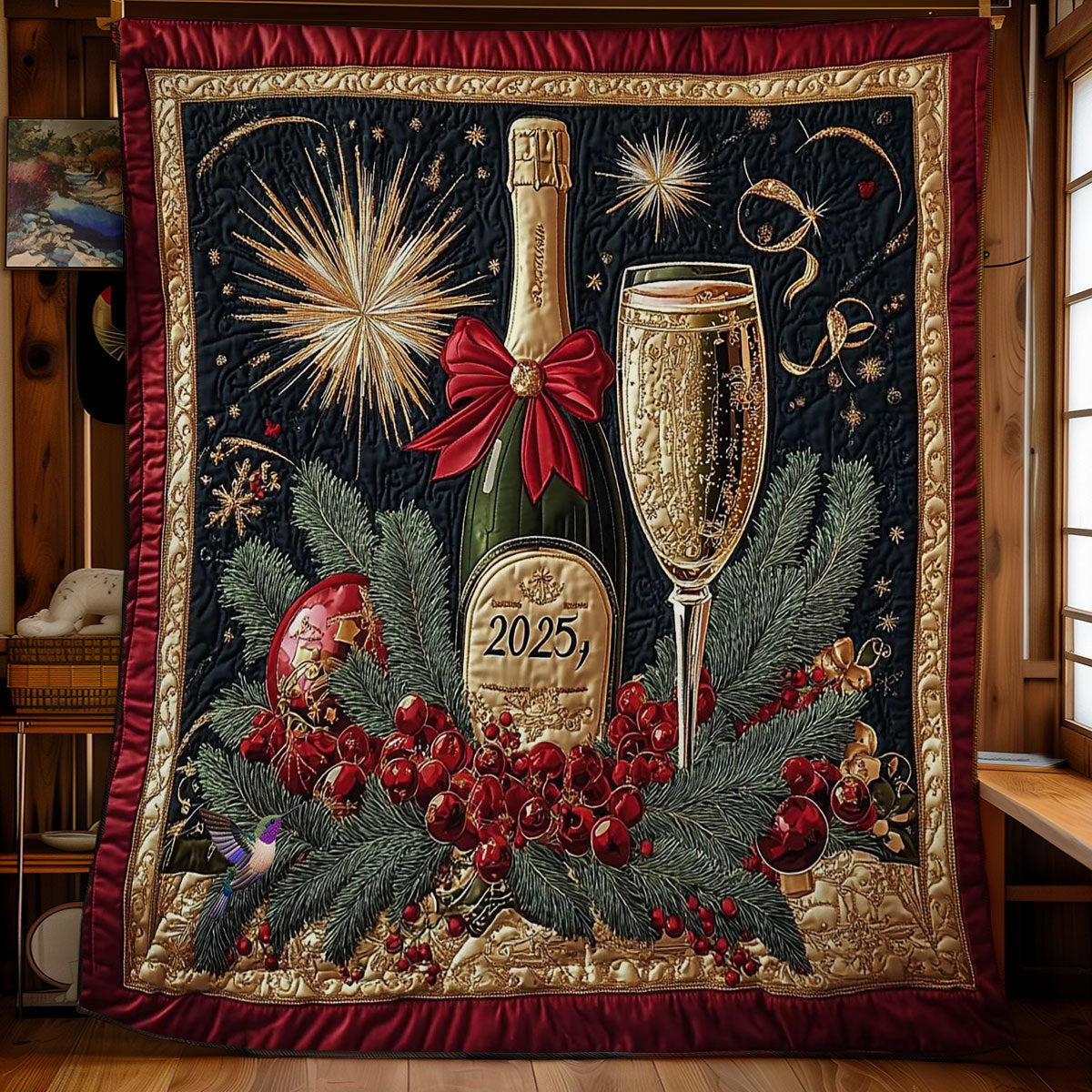 Golden Celebration 2025 WY2612017CL Quilt