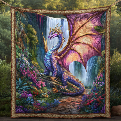 Dragon Flower WT1202006CL Quilt