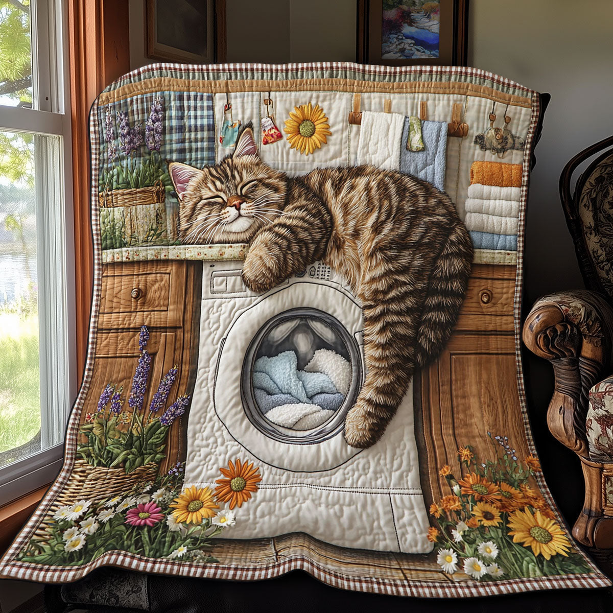 Laundry Cat CP1006031CL Quilt