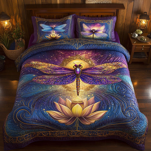 Dragonfly Lotus WT2702056CL Duvet Cover Set