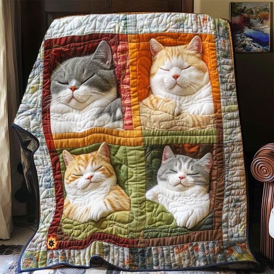 Cat Sleep YR2712058CL Quilt