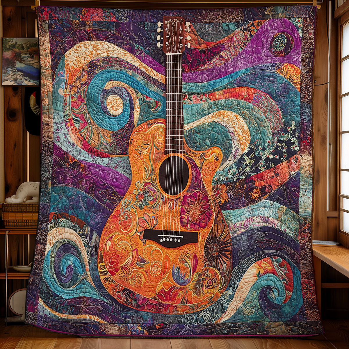 Guitar In Magic WY1802020CL Quilt