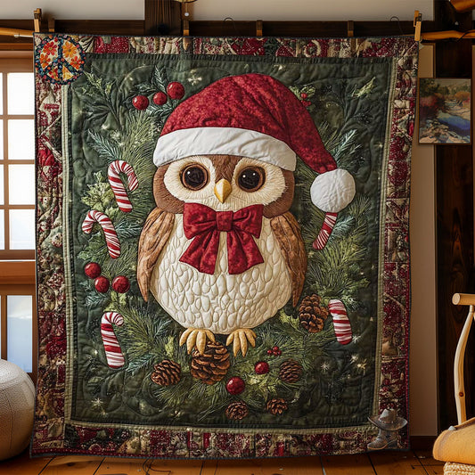 Winter Owl Wonderland WN2911006CL Quilt