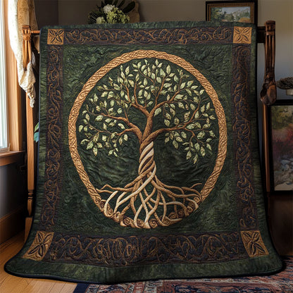 Ancient Tree Of Life WN0601020CL Quilt