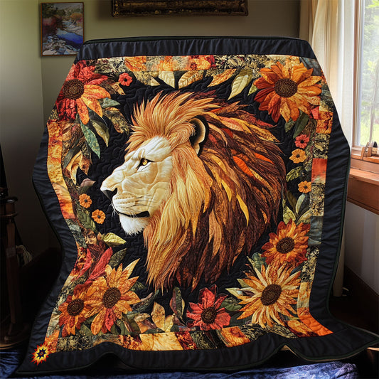 Floral Lion  WX2612030CL Quilt
