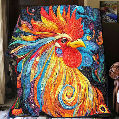 Rooster WY2111038CL Quilt