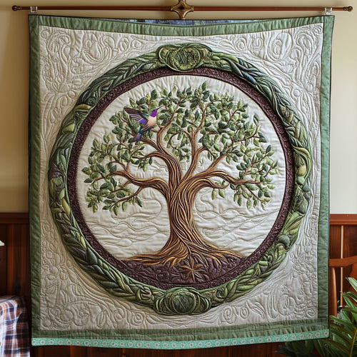 Wicca Tree Of Life WP1411009CL Quilt