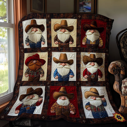 Cowboy Gnome WY0412003CL Quilt