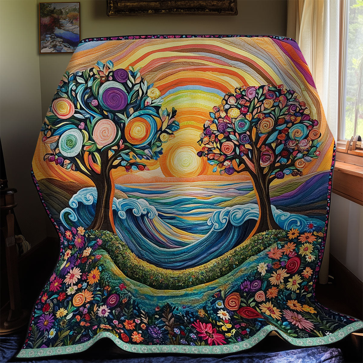 Colorful Place WX1311012CL Quilt