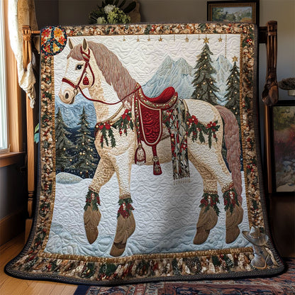 Majestic Holiday Horse WN2911030CL Quilt