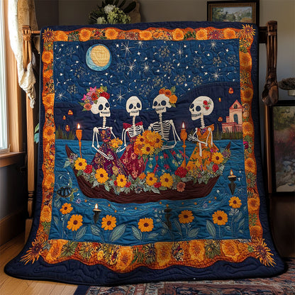 Skeleton Boat WN0611027CL Quilt