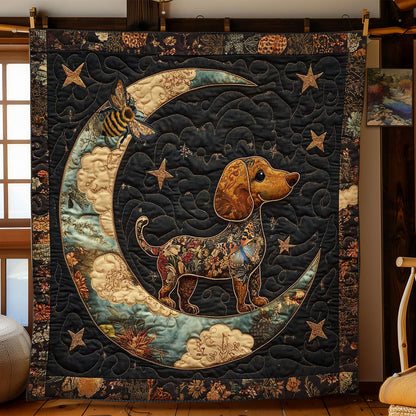 Moonlit Dachshund WN2312015CL Quilt