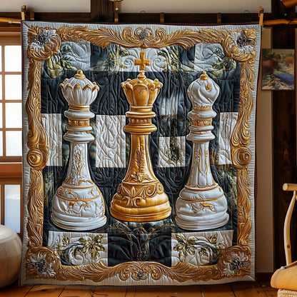 Royal Chess Pieces WY2201081CL Quilt