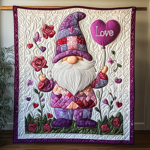 Gnome of Love WG1001027CL Quilt