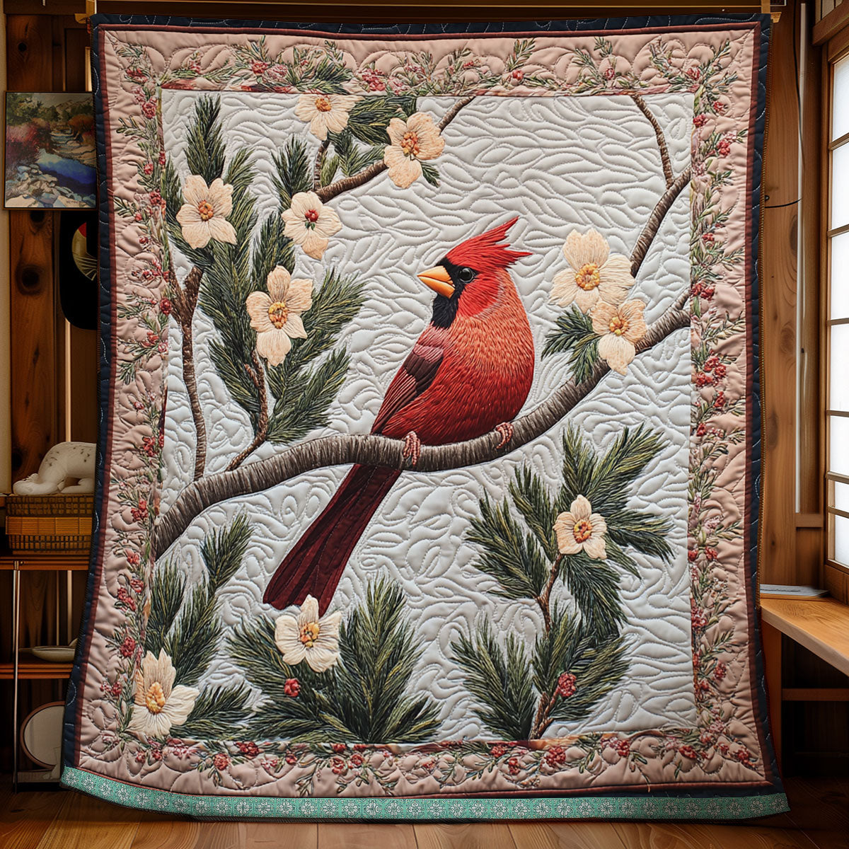 Cardinal Tree WX0412003CL Quilt