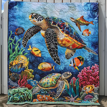 Sea Turtle WJ1109018CL Quilt