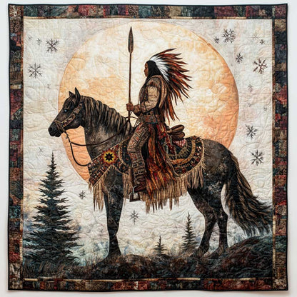 Native American Chief Aura WP1311011CL Quilt