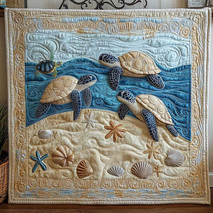 Torquoise Turtle WP1312020CL Quilt