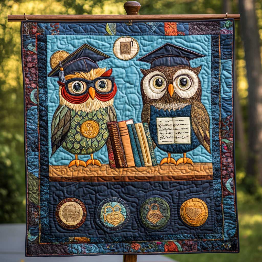 Genius Owl WP1709022CL Quilt