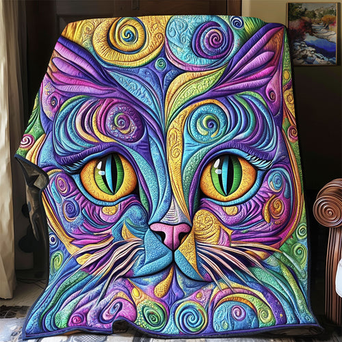 Colorful Cat YR1901035CL Quilt