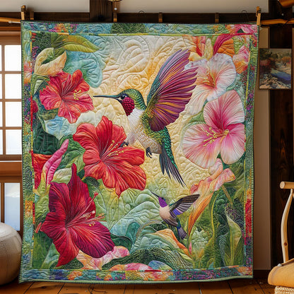 Blooming Hummingbird WN1912048CL Quilt