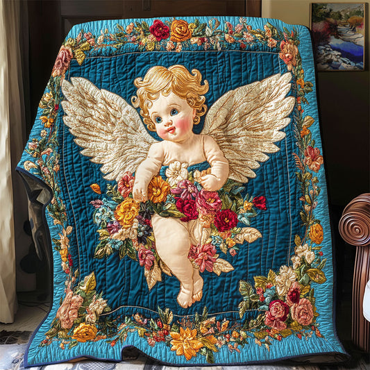 Cute Cupid Angel WY2712018CL Quilt