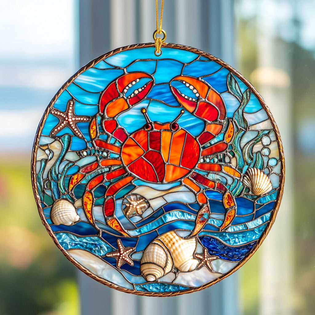 Sea Crab WY2202206CL Suncatcher
