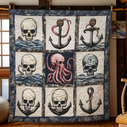 Ocean Skulls WN2311035CL Quilt