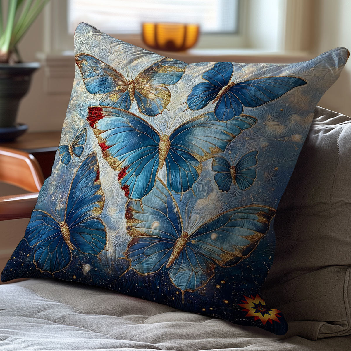 Butterfly WY2711053CL Quilt Pillow Case