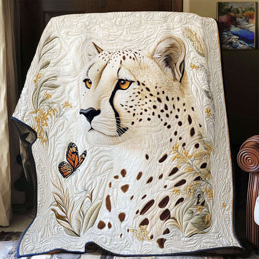 White Cheetah WY1401046CL Quilt