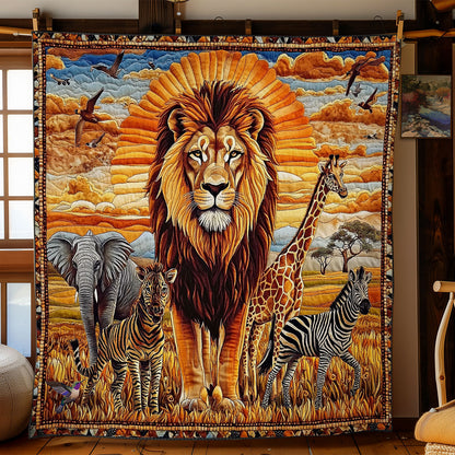 Madagascar Wild Animal WY1911106CL Quilt