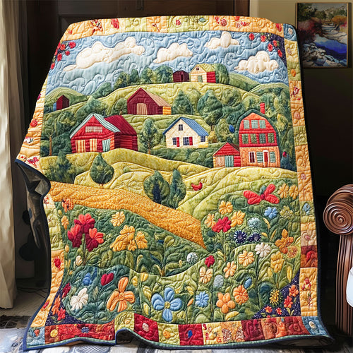 Peaceful Village WY1802023CL Quilt