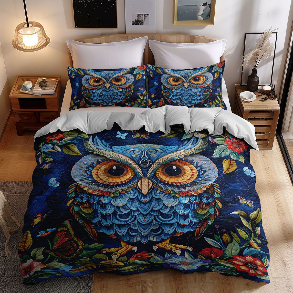 Enchanting Owl WJ1309030CL Duvet Cover Set